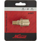 Milton 3/4 In. O.D. 1/4 In. MNPT Brass Reusable Hose End Image 2