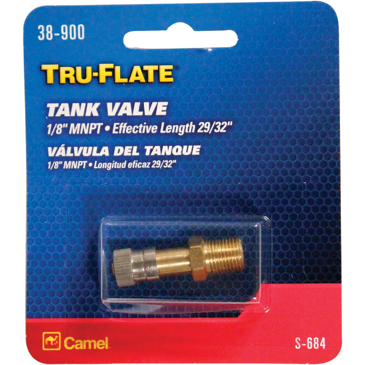 Tru-Flate 1/8 In. NPT Tank Valve Image 2