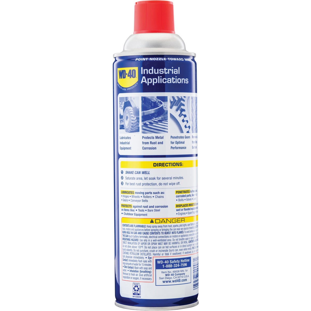 WD-40 Industrial 16 Oz. Aerosol Multi-Purpose Industrial Lubricant Image 3