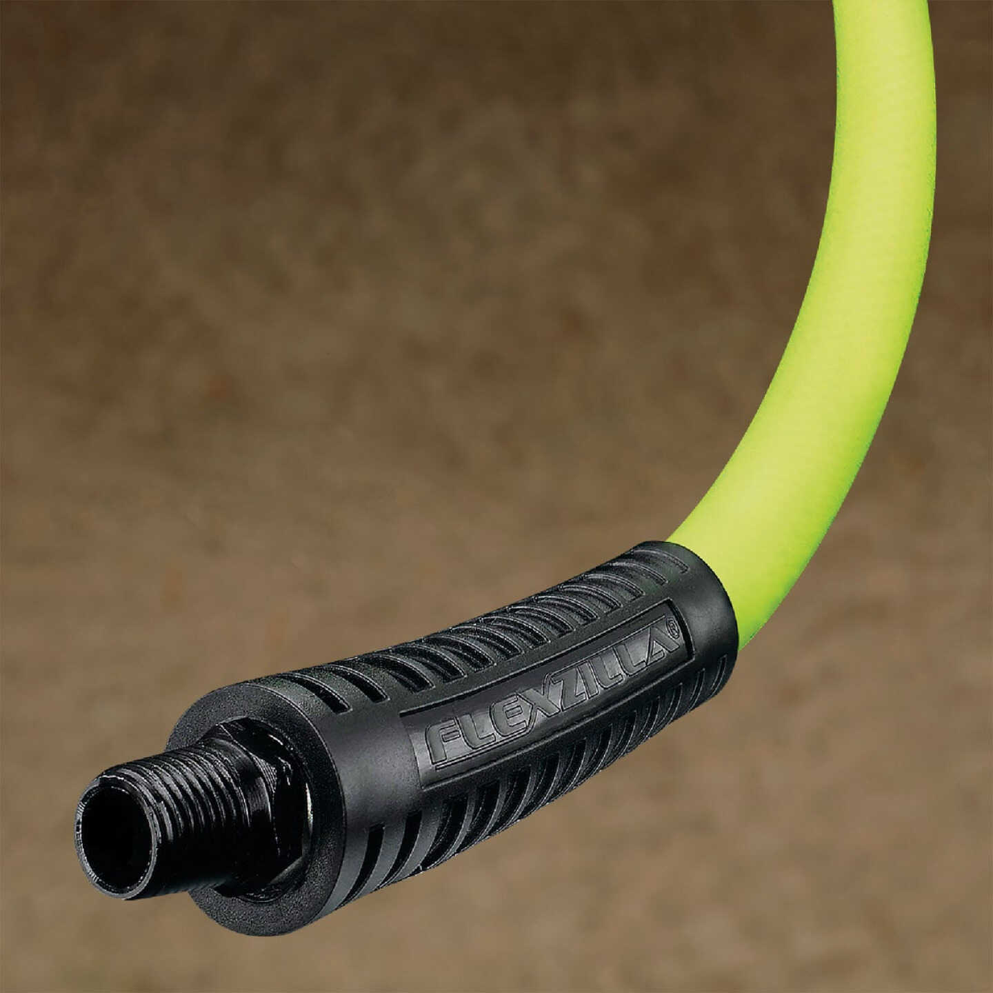 Flexzilla 3/8 In. x 50 Ft. Polymer-Blend Air Hose with 1/4 In. MNPT Fittings Image 3
