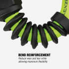 Flexzilla Pro 1/4 In. Barb 1/4 In. MNPT Reusable Air Hose End Image 3