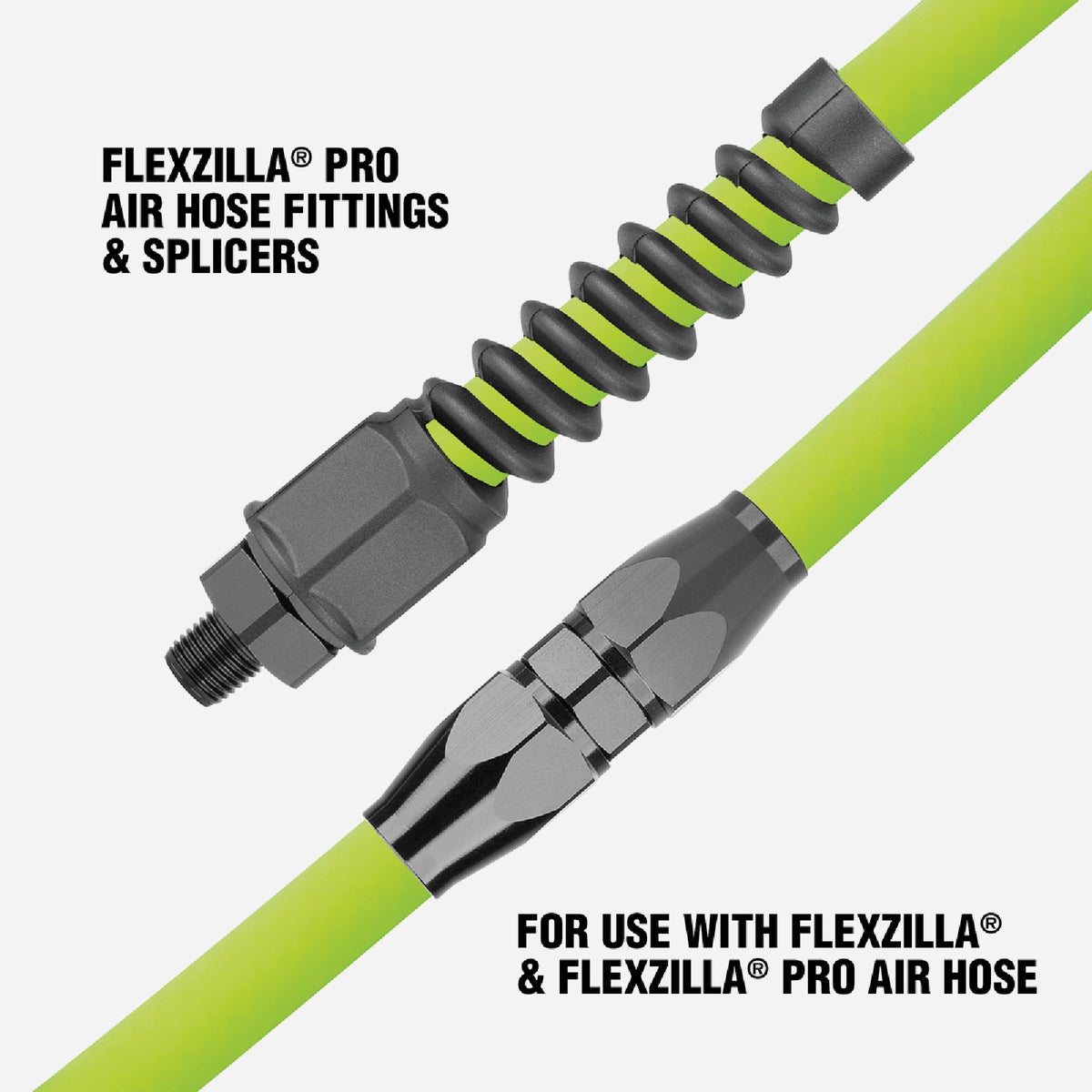Flexzilla Pro 1/2 In. Barb 3/8 In. MNPT Reusable Air Hose End Image 4