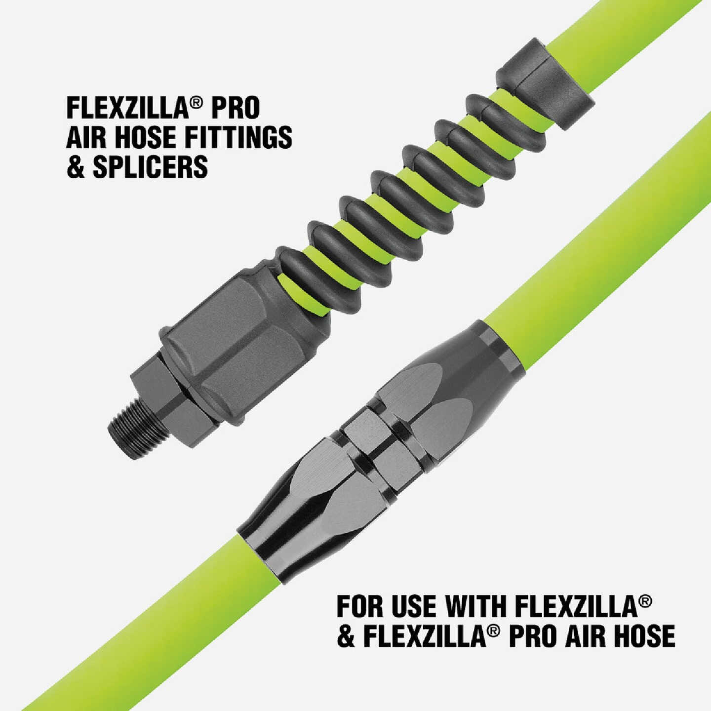 Flexzilla Pro 1/2 In. Barb 3/8 In. MNPT Reusable Air Hose End Image 4