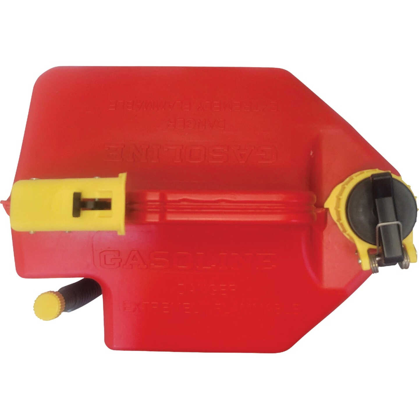 SureCan 5 Gal. Plastic Gasoline Safety Fuel Can, Red Image 6