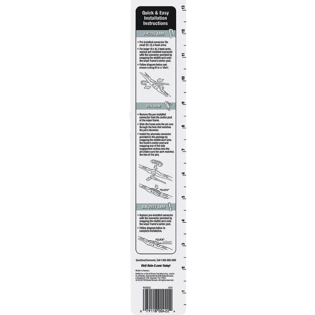 Rain-X Weatherbeater 21 In. Wiper Blade Image 5