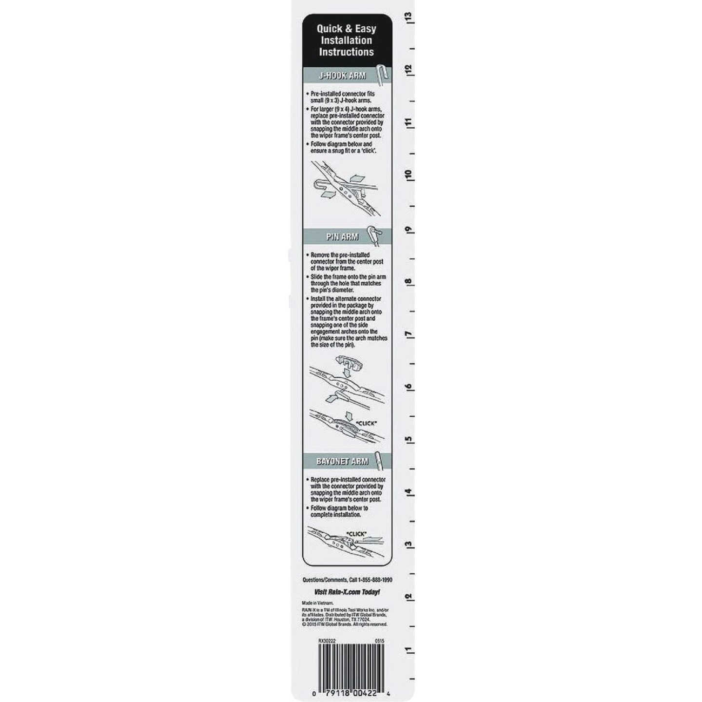 Rain-X Weatherbeater 24 In. Wiper Blade Image 5