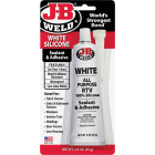J-B Weld 3 Oz. White All-Purpose RTV Silicone Sealant & Adhesive Image 1