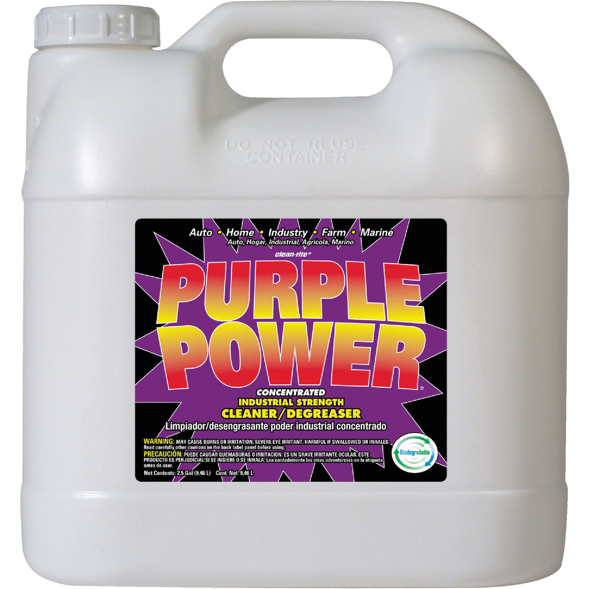  Purple Power 2.5 Gal. Liquid Industrial Strength Cleaner/Degreaser
