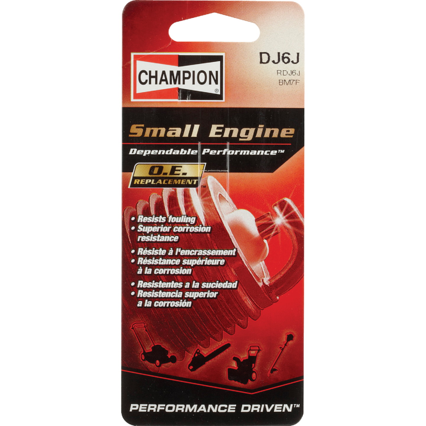 Champion DJ6J Copper Plus Chainsaw Spark Plug Image 1