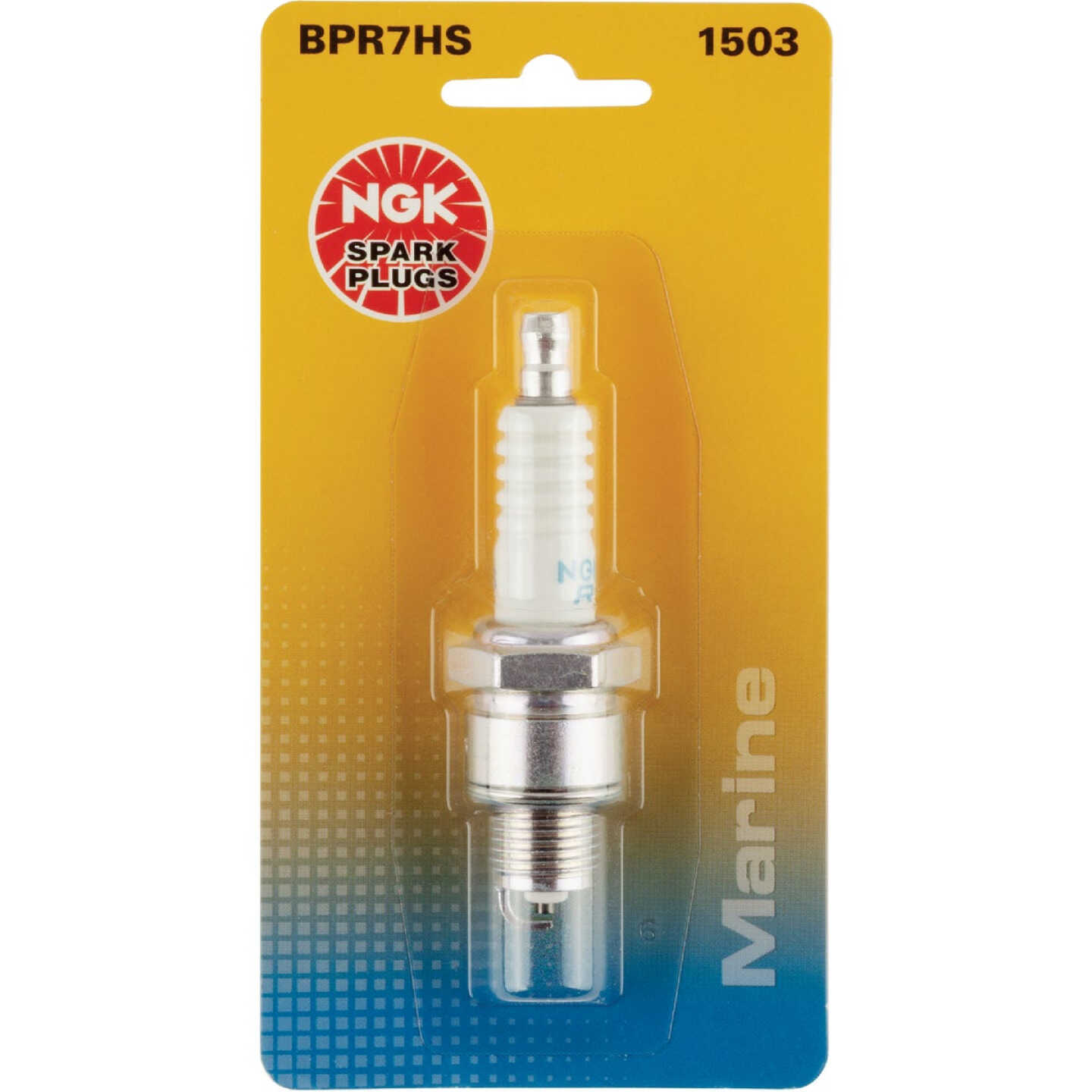 NGK BPR7HS Standard Spark Plug Image 1