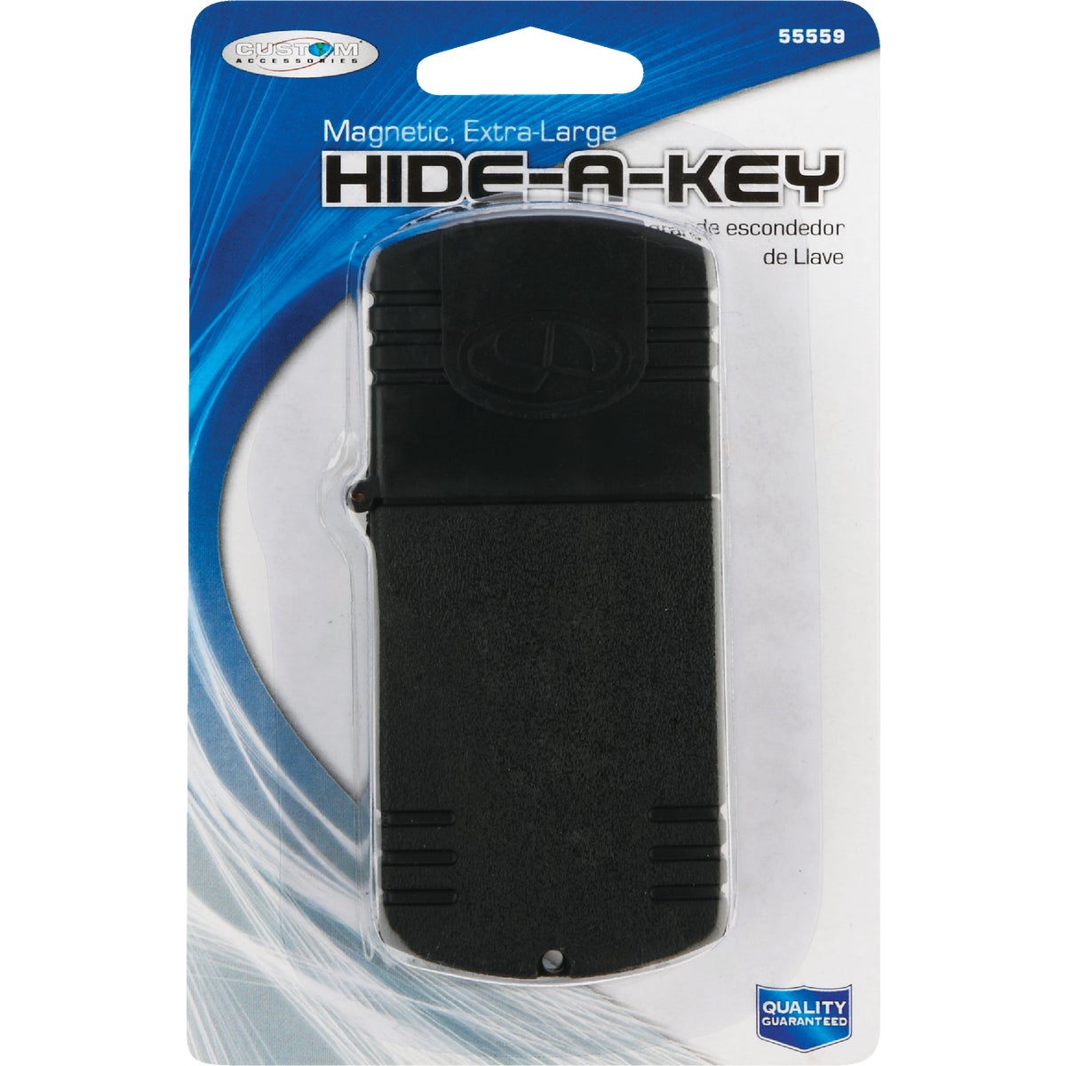 Lucky Line Black Stainless Steel Extra Large Magnetic Key Hider Image 2