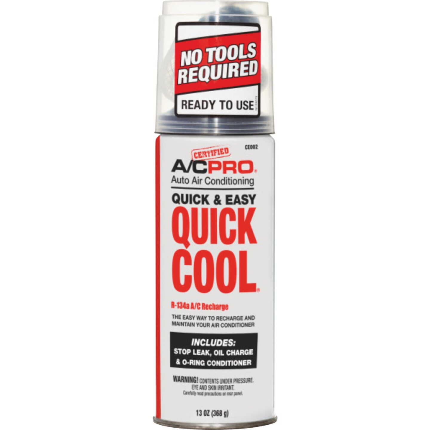 Quest Quick Cool 13 Oz. R-134a Refrigerant Image 1