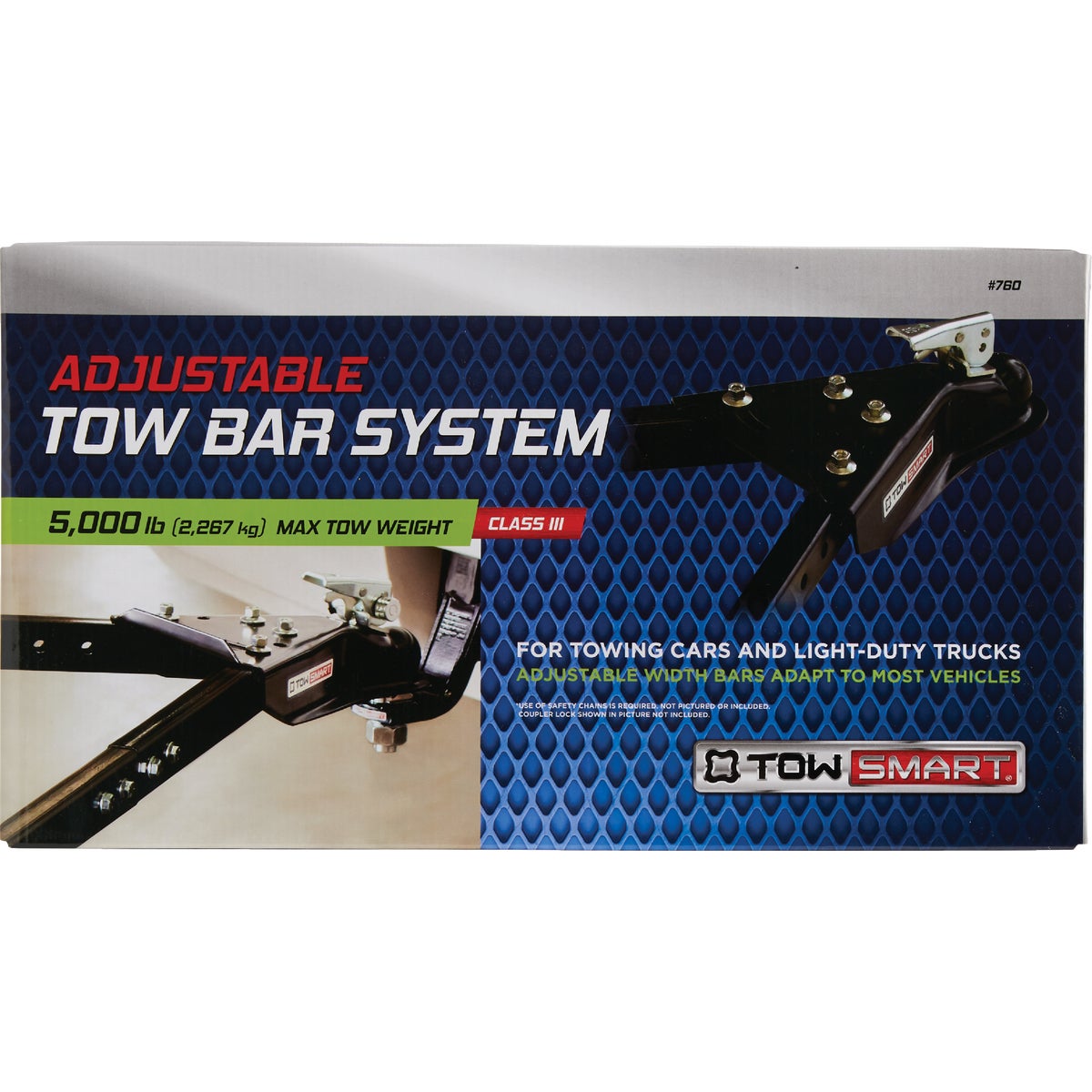TowSmart Adjustable Tow Bar Image 3