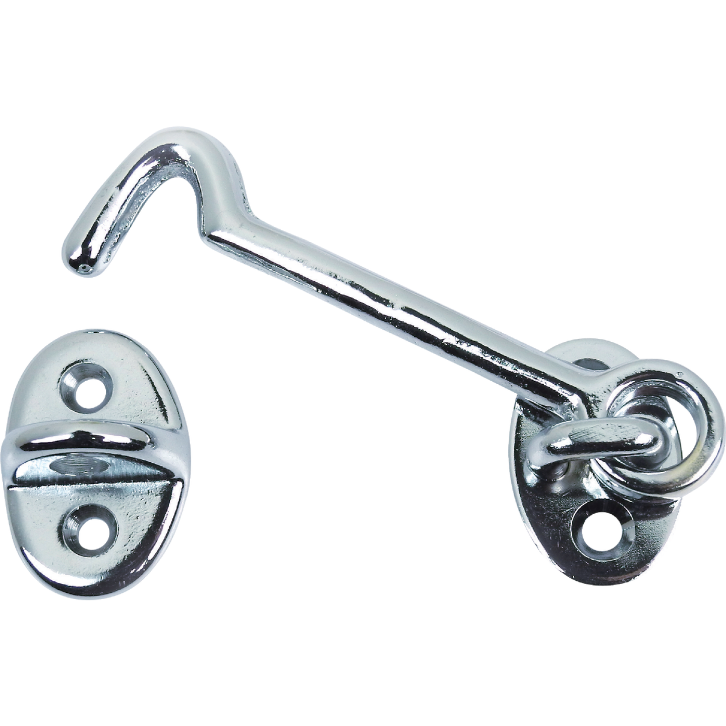 Seachoice 3 In. Chrome-Plated Brass Cabin Door Hook Image 1