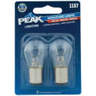 PEAK 1157 12.8/14V Mini Incandescent Automotive Bulb (2-Pack) Image 1