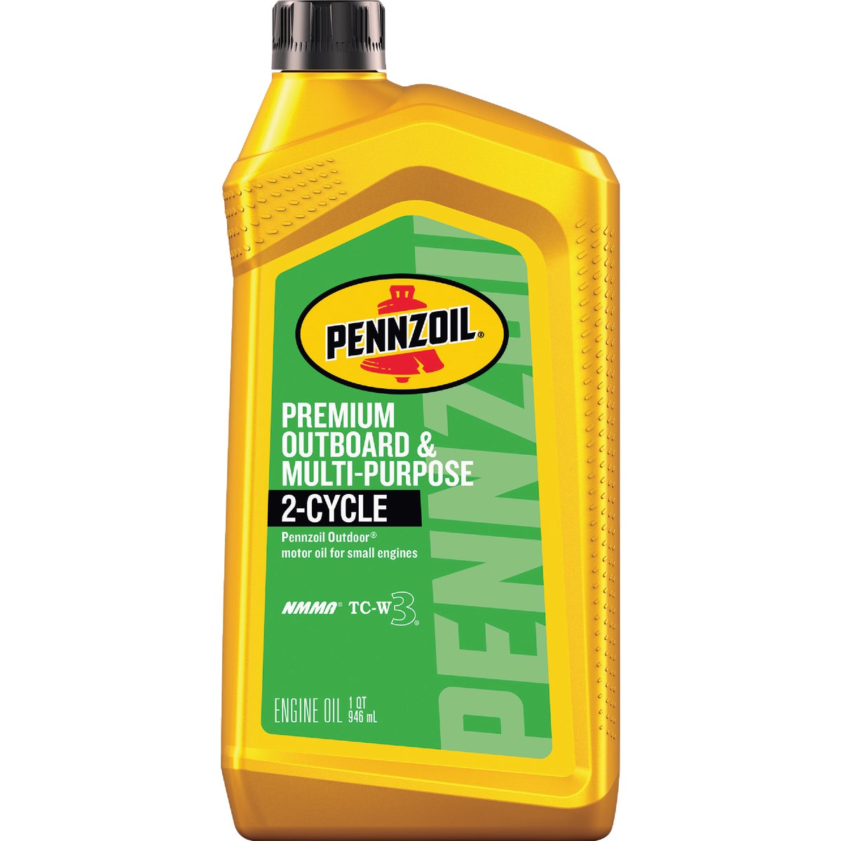 Pennzoil Outdoor Premium Outboard & Multi-Purpose 2-Cycle Engine Oil, 1 Qt.