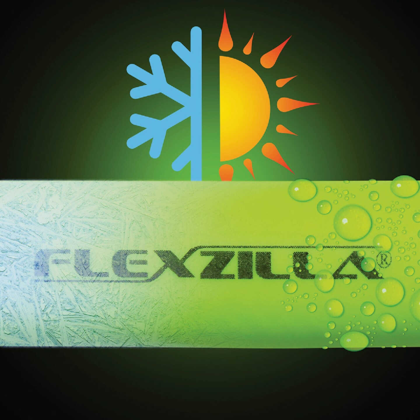 Flexzilla 1/4 In. x 50 Ft. Polymer-Blend Air Hose with 1/4 In. MNPT Fittings Image 3