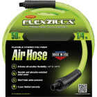 Flexzilla 1/4 In. x 50 Ft. Polymer-Blend Air Hose with 1/4 In. MNPT Fittings Image 7