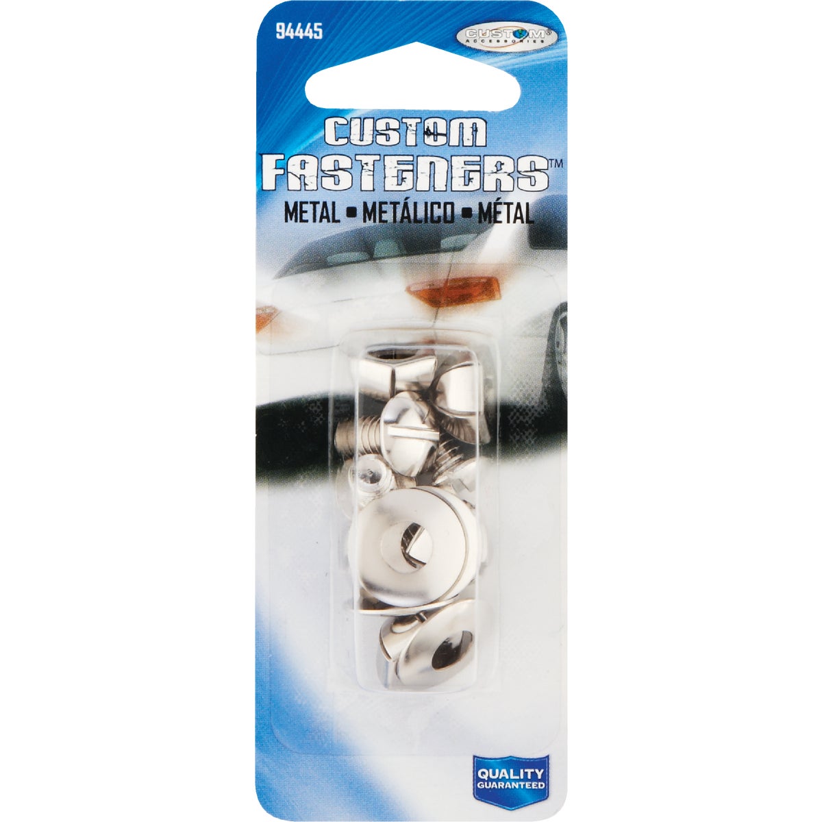 Custom Metal License Fasteners (4 Count) Image 2