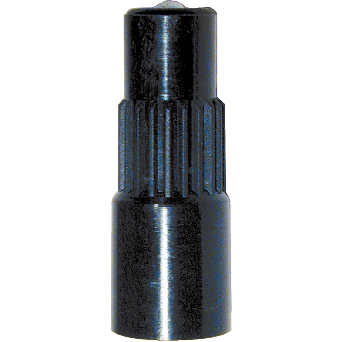 Tru-Flate 1-1/4 In. Black Nylon Tire Extension Valve Image 1