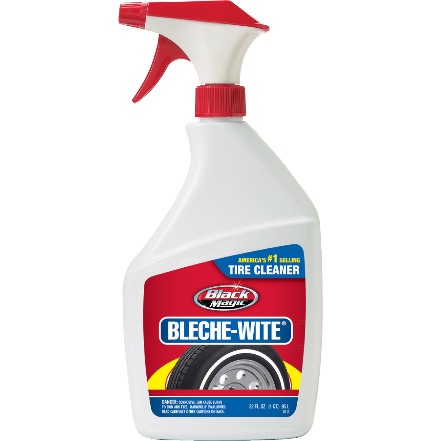 Black Magic Bleche-wite 32 Oz. Trigger Spray Tire Cleaner Image 1
