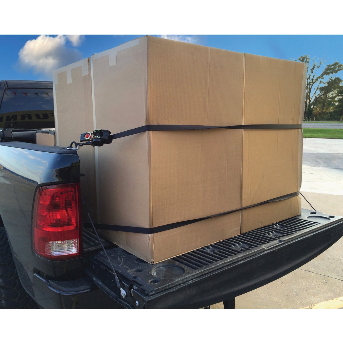 Erickson 1 In. x 10 Ft. 400 Lb. Re-Tractable Ratchet Strap (2-Pack) Image 3