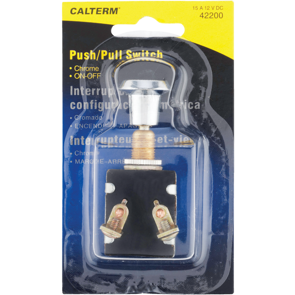 Calterm 15A Push/Pull Headlight Switch Image 2