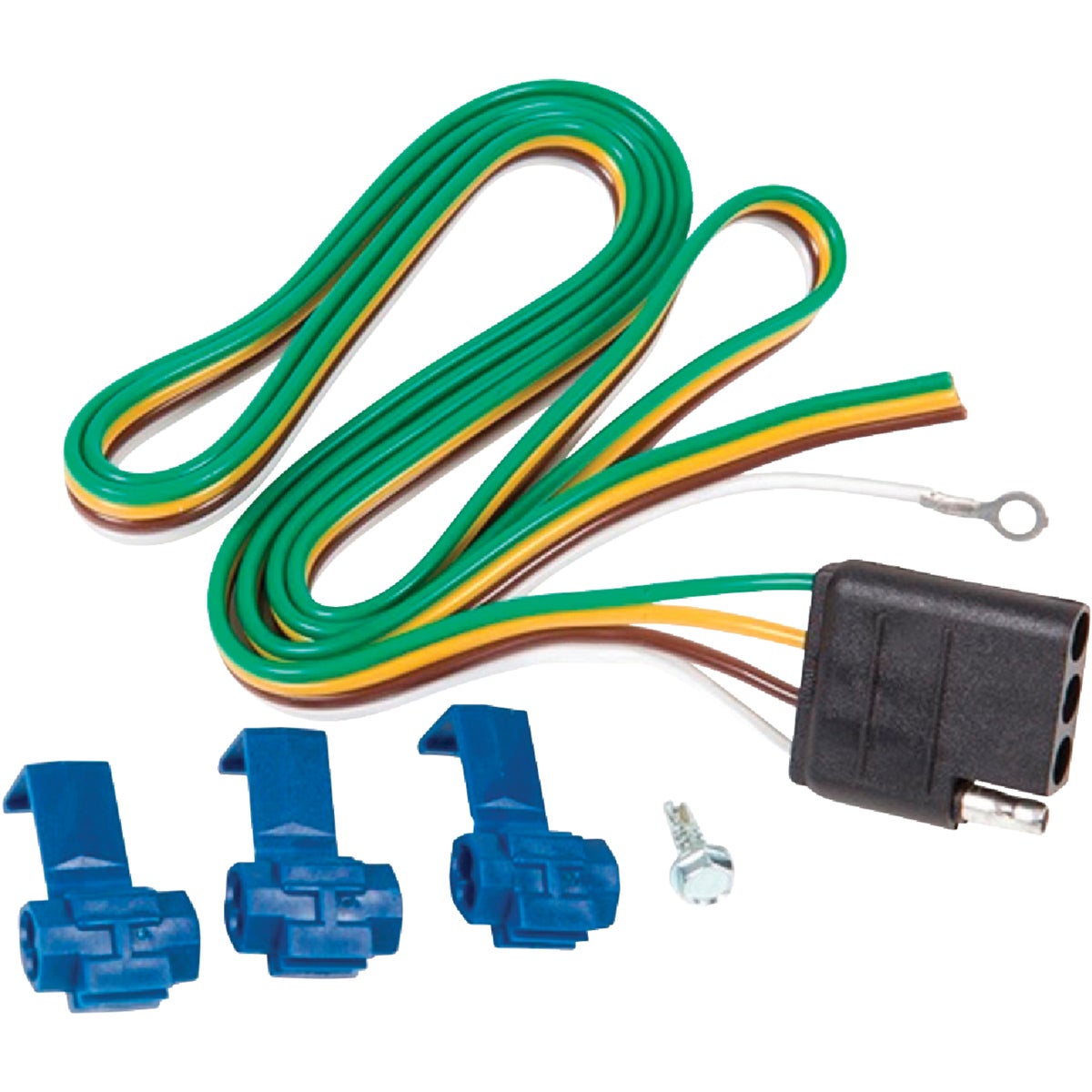 Hopkins Towing Solutions 4-Flat 48 In. Vehicle Side Connector