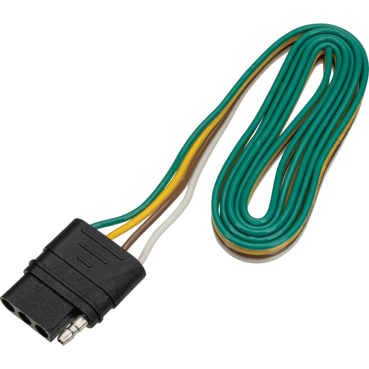 TowSmart 4-Flat 48 In. Vehicle End Trailer Light Wiring Connector Image 3
