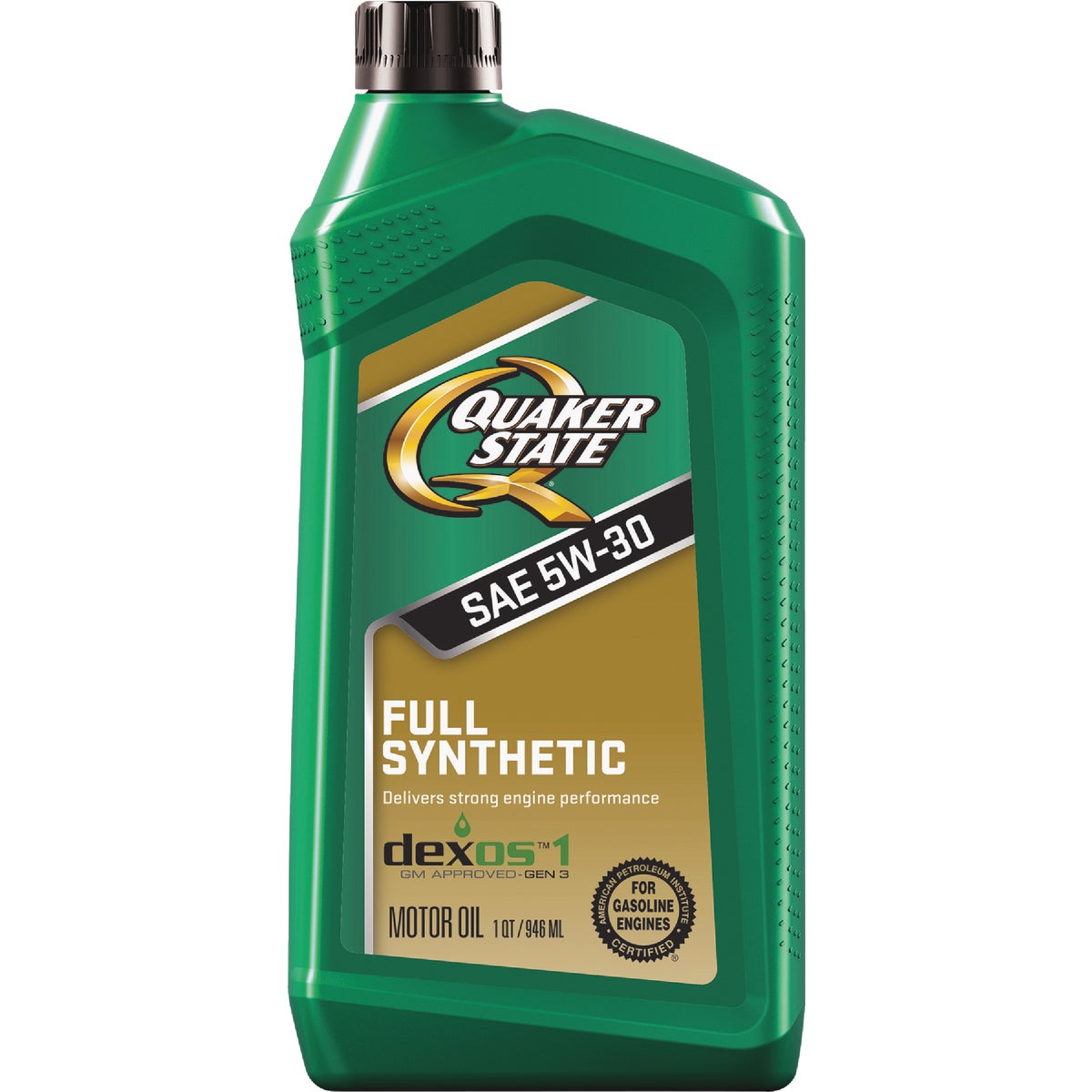 Quaker State Full Synthetic 5W-30 Motor Oil, 1 Qt.