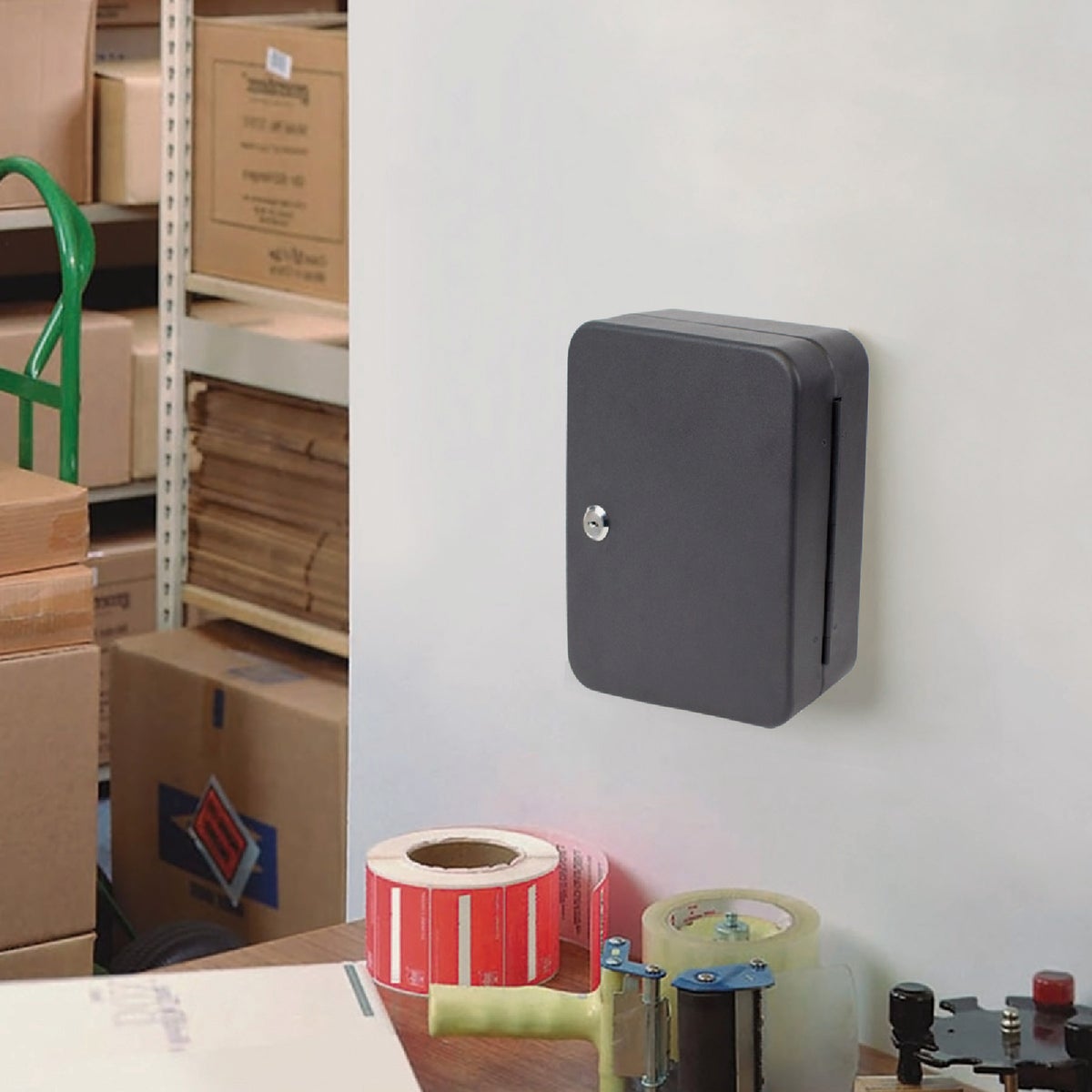 Lucky Line Metal Cabinet Key Hider (48-Hook) Image 5