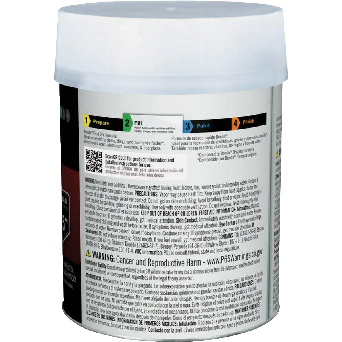 Bondo 25 Oz. Fast Dry Filler Image 3