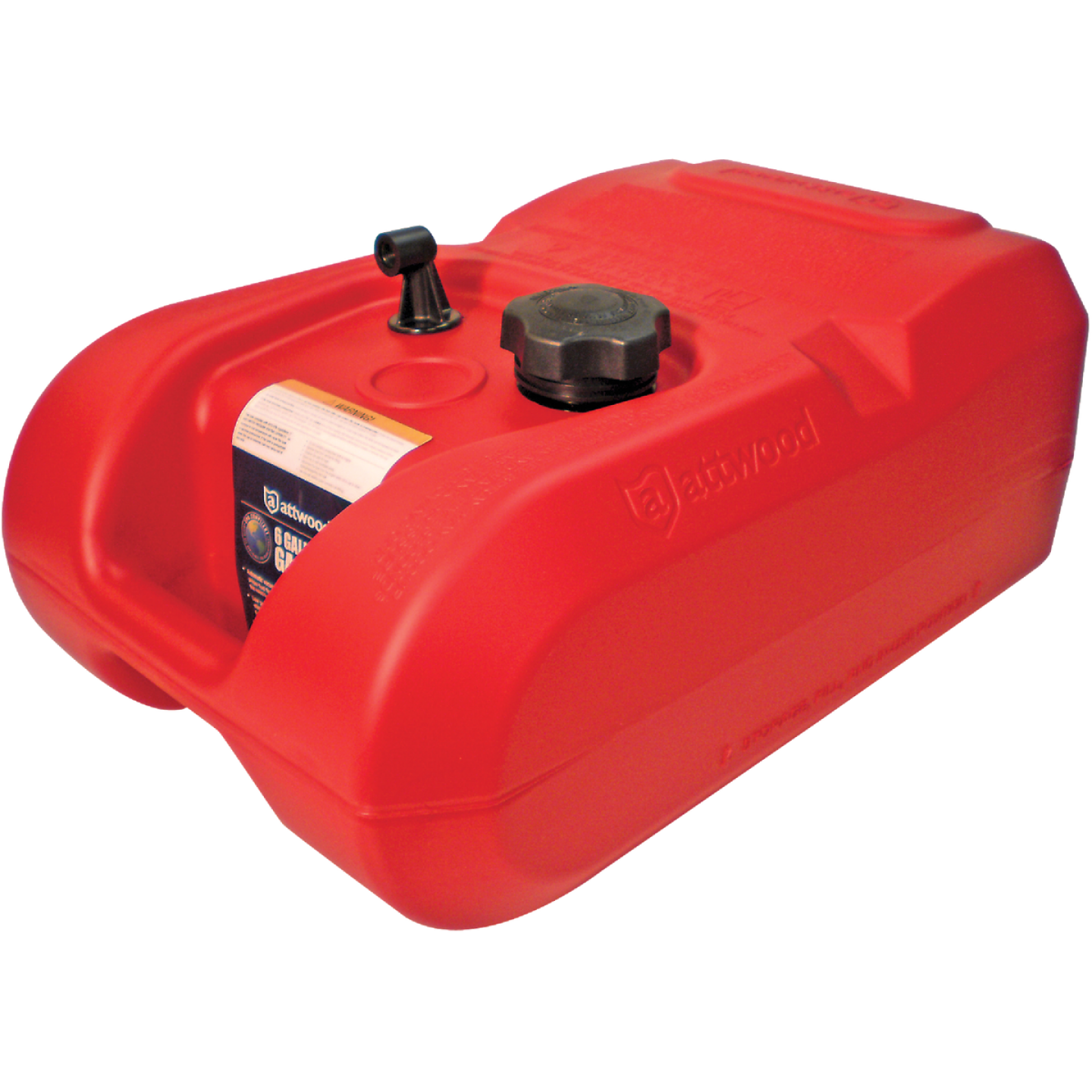 Attwood 6 Gal. Polyethylene ABYC-H25 Fuel Tank Image 1