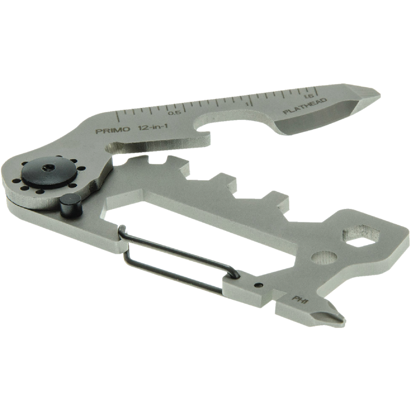 Lucky Line Utilicarry Primo 12-in-1 Stainless Steel Multi-Tool Image 1
