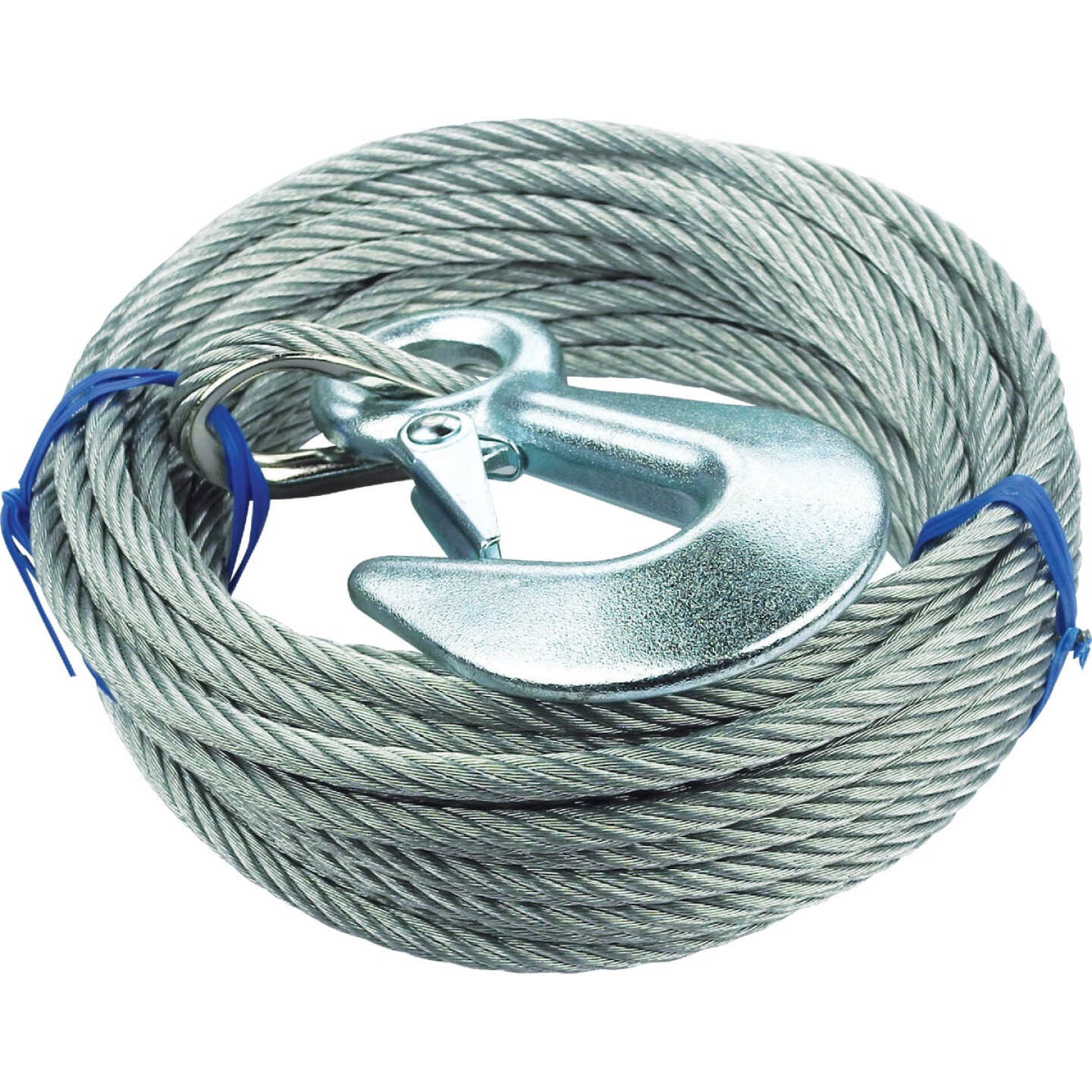 Seachoice 3/16" x 25' Galvanized Winch Cable Image 1