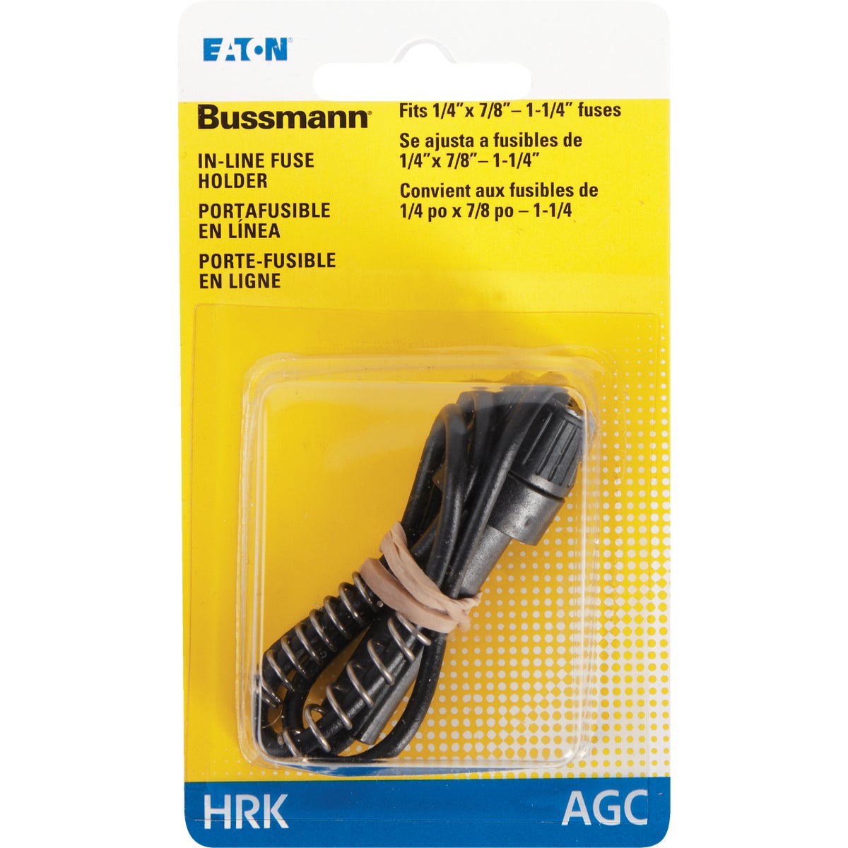 Bussmann 20-Amp #14 Universal Glass Tube Inline Fuse Holder Image 2