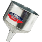 Delphos Heavy-Duty 8 Qt. Galvanized Steel Funnel with Center Spout Image 1