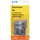 Bussmann 3A 32V ATC Blade Automotive Fuse (5-Pack) Image 2