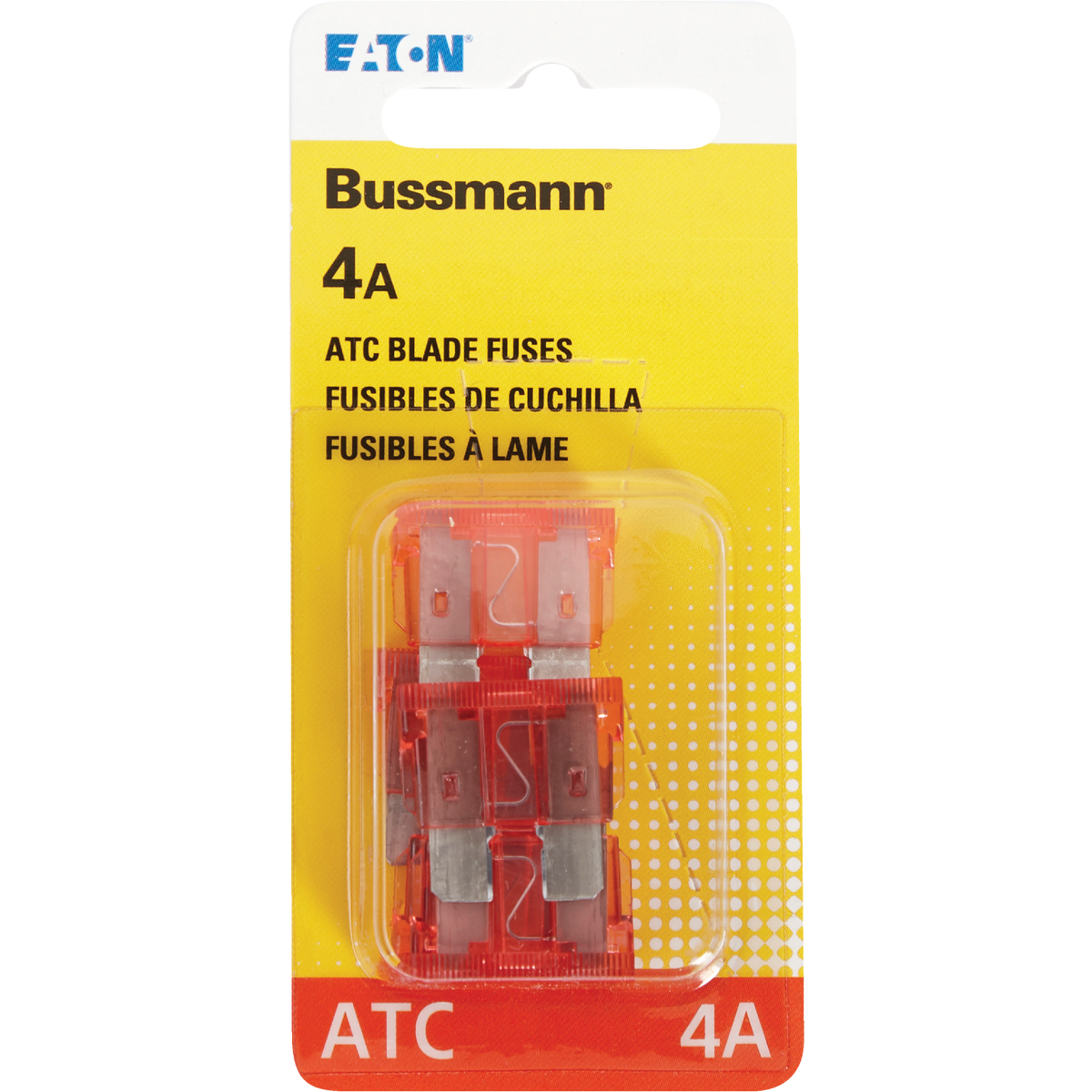 Bussmann 4A 32V ATC Blade Automotive Fuse (5-Pack) Image 2