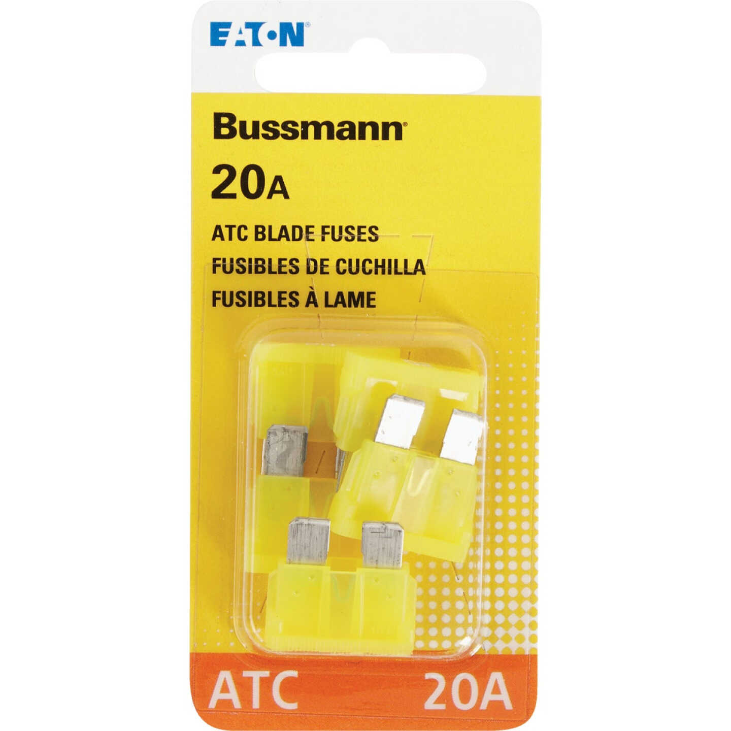 Bussmann 20A 32V ATC Blade Automotive Fuse (5-Pack) Image 2