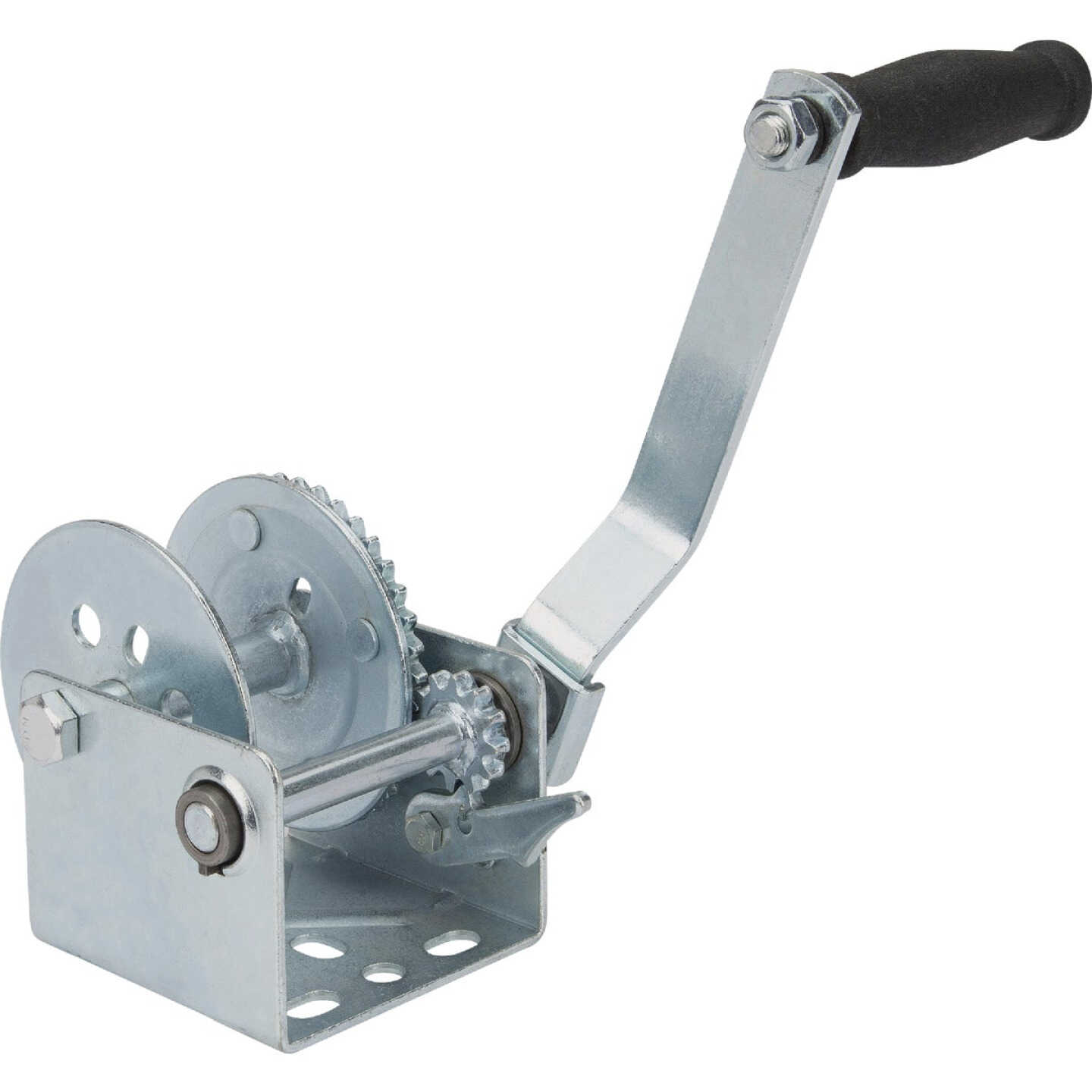 TowSmart Manual Trailer Hand Winch, 600 Lb. Capacity Image 1
