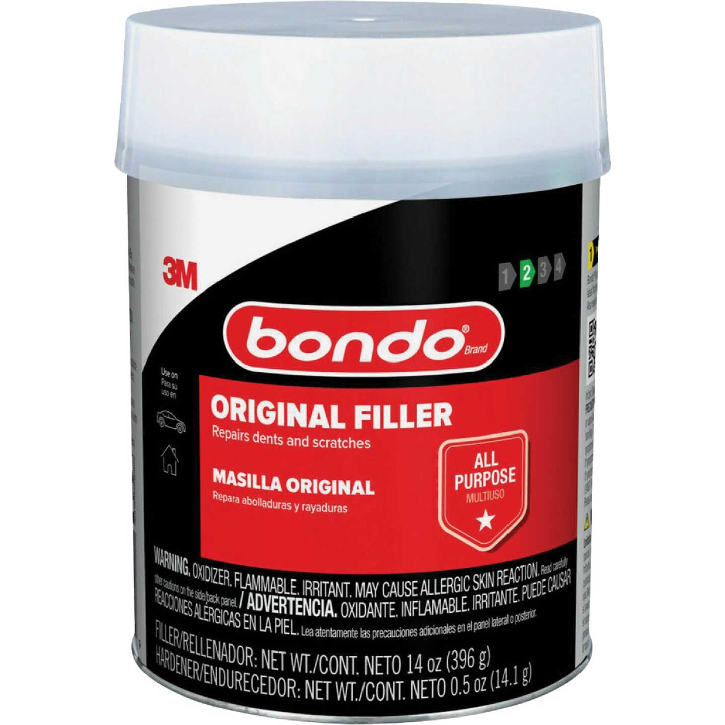 Bondo 1 Pt. Original Body Filler with Hardener Image 1