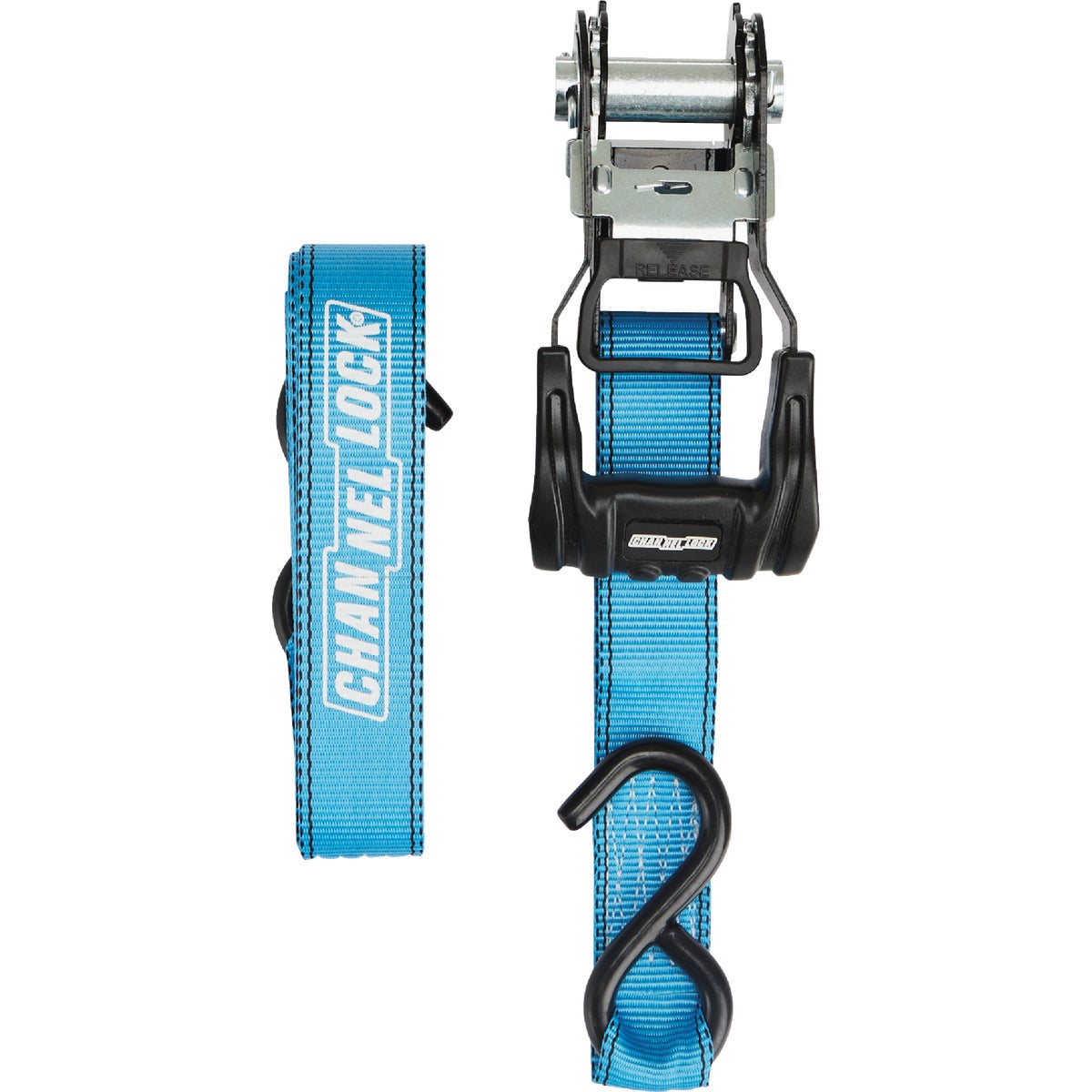 Channellock 1.5 In. x 16 Ft. Ratchet Tie Down With Hooks (2-Piece) Image 3