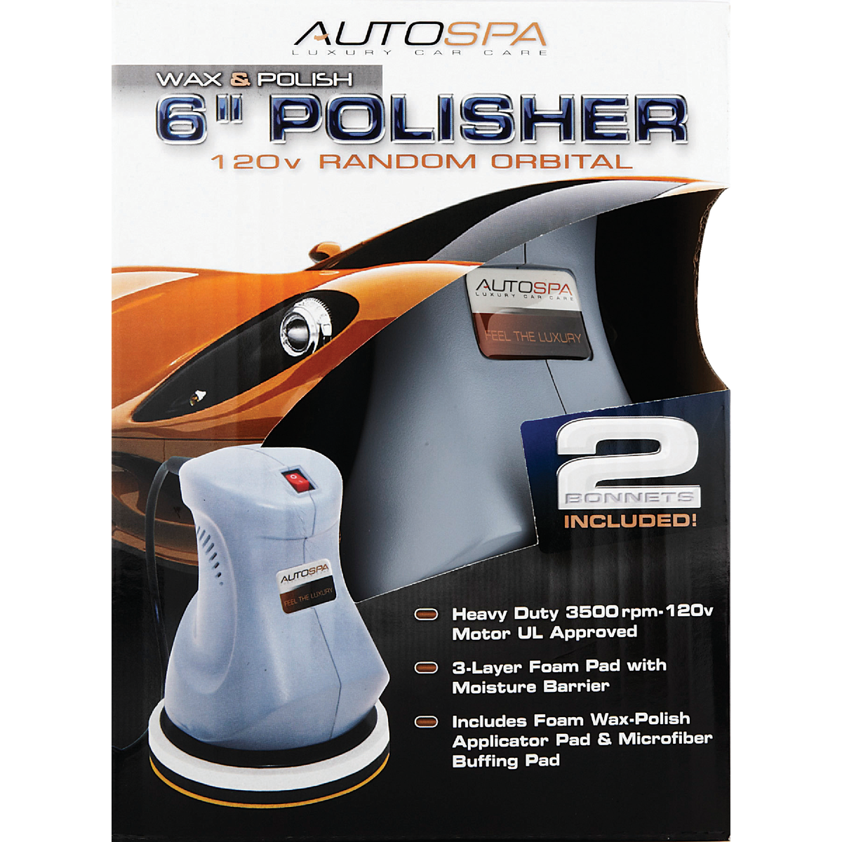  Auto Spa 6 In. 3500 rpm Polisher Image 2