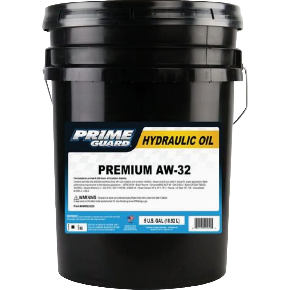 Prime Guard 5 Gal. 10W Hydraulic Oil
