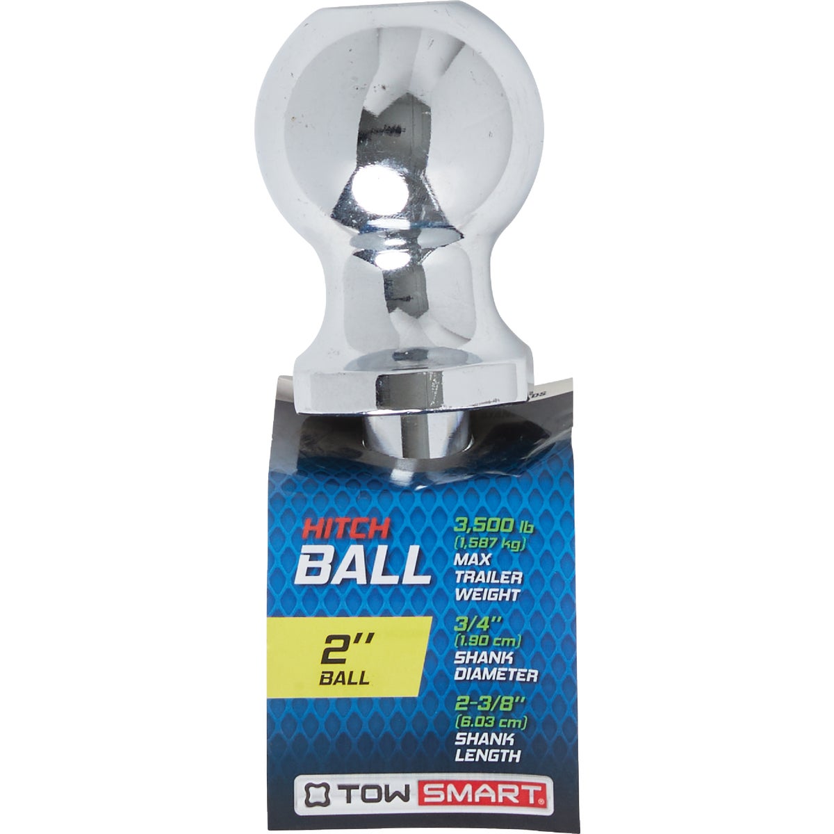 TowSmart Class II 2 In. x 3/4 In. x 2-3/8 In. Hitch Ball, 3500 Lb. Capacity Image 2
