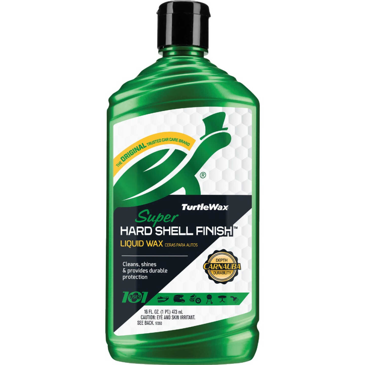 Turtle Wax Super Hard Shell 16 Oz. Liquid Car Wax Image 1