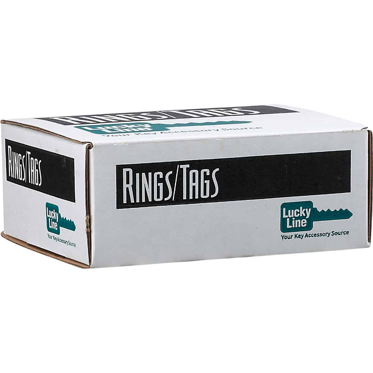 Lucky Line Tempered Steel Nickel-Plated 1-3/8 In. Key Ring (100-Pack) Image 2