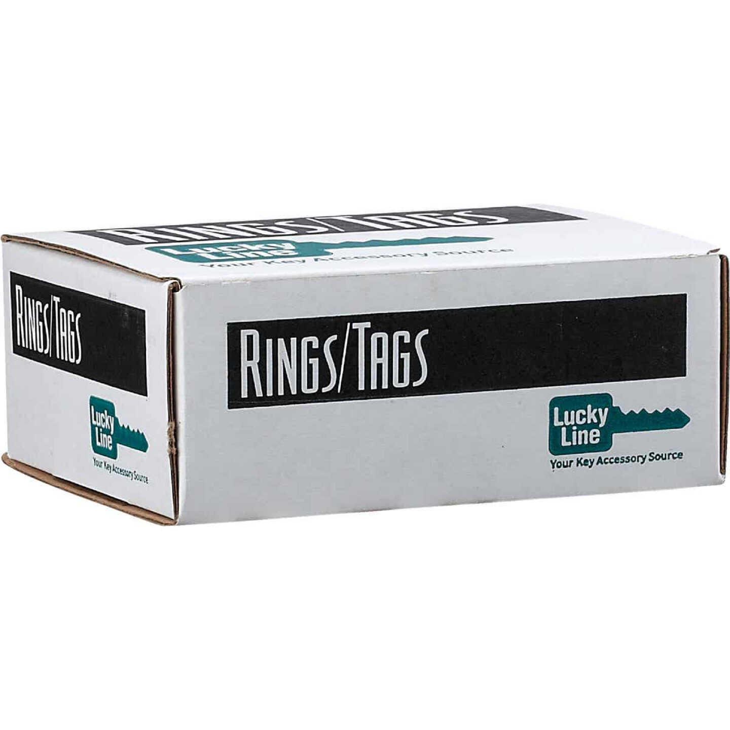 Lucky Line Tempered Steel Nickel-Plated 1-3/8 In. Key Ring (100-Pack) Image 2