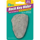 Lucky Line Gray/Brown Plastic Rock Key Hider Image 4